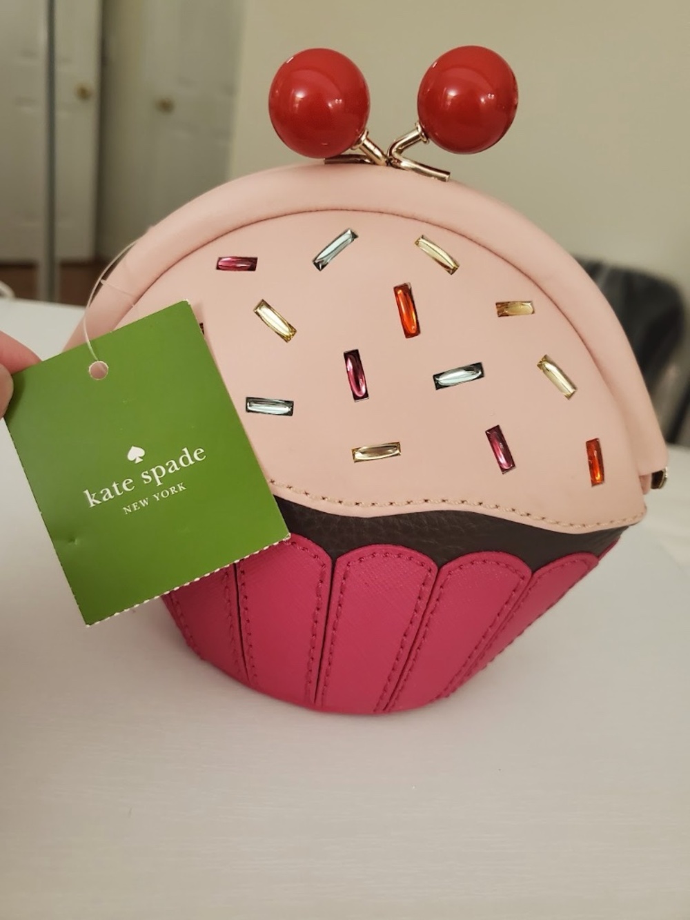 Kate Spade "Take the Cake" Cupcake Wristlet NWT